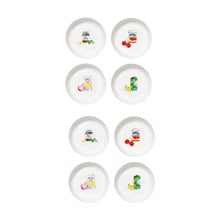 8 Piece Valentina 22cm Porcelain Pasta Bowl Set