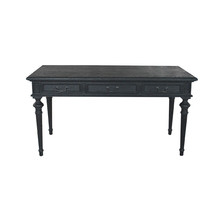 Phillip Scott Oak Desk Black