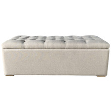 Small Chelsea Linen Blanket Box