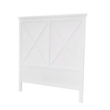 White Aston Wooden Headboard
