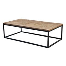 Arya Rectangular Recycled Wood Coffee Table