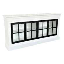White Washington Birch Wood Sideboard