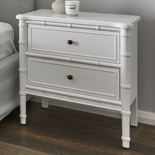 Large Erickson 2 Drawer Bedside Table