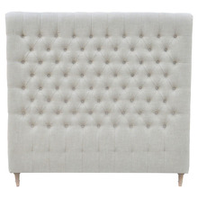 Natural Chesterfield Queen Bedhead