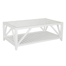 Garreth Rectangular Birch Wood Coffee Table
