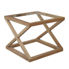 Lorelia Oak Wood Side Table