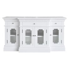 152cm White Sebastian 4 Door TV Unit