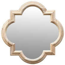 Amal Mirror White Washed