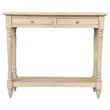 Weathered Oak Sampson Console