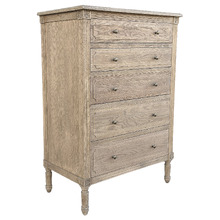 Weathered Oak Parker Narrow Dresser