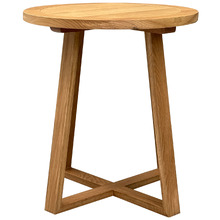 Miranda Oak Wood Side Table