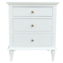 White Athan Side Table