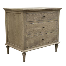 Thornton Oak Wood Bedside Table