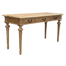 Cisneros Oak Wood Writing Desk