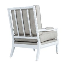 White Bobbin Armchair