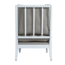 White Bobbin Armchair
