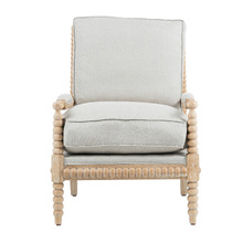 White Washed Allie Armchair