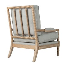 White Washed Allie Armchair