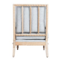 White Washed Allie Armchair