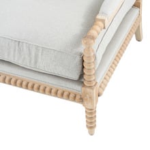 White Washed Allie Armchair