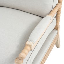 White Washed Allie Armchair