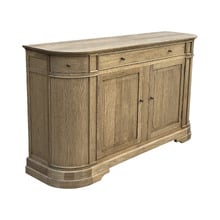 Zeke Oak Wood Sideboard