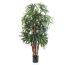 120cm Artificial Thin Leaf Raphis Palm