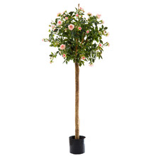 120cm Faux Diamond Rose Ball Tree