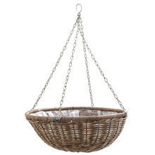 Chegel PE Rattan Hanging Planter