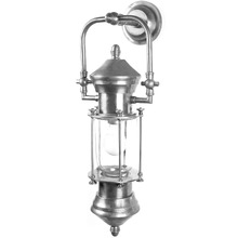 Lisbon Antique Silver Metal Armed Wall Light