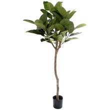 120cm Potted Faux Rubber Tree
