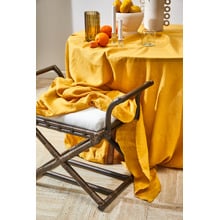 Brown Bahamas Rattan Stool with Cushion