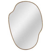 Jasmine Oak Wood Wall Mirror