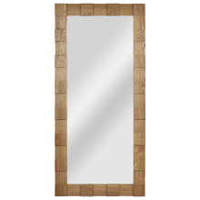 Ayers Oak Wood Full Length Mirror