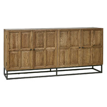 Morton Oak Wood Sideboard Buffet