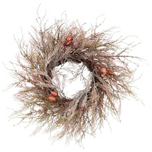 66cm Pink Christmas Wreath