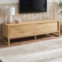Olwen Oak Wood TV Unit