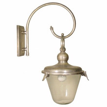 Savoy Antique Silver Iron Wall Light