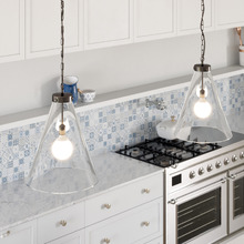 Gadsden Small Glass Hanging Lamp
