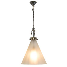 Gadsden Large Frosted Glass Hanging Lamp