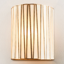 Farah Frosted Glass Flush Mount Wall Light