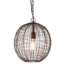 Cray Round Wire Weave Pendant Light