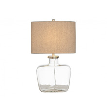 Dreamy Fillable Bottle Linen Lamp