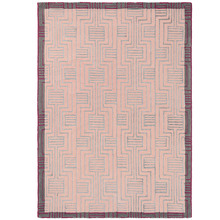 Pink Kinmo Hand-Tufted Wool & Viscose Rug
