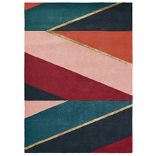 Burgundy Sahara Hand-Tufted Rug