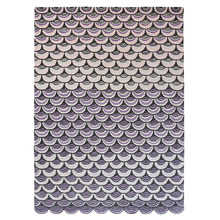 Purple Masquerade Hand-Tufted Wool-Blend Rug