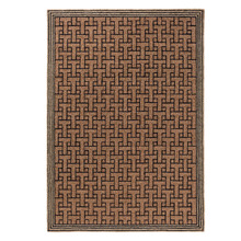 Brown T Monogram Outdoor Rug