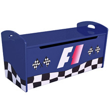 Racer Gas Lift Toy Box