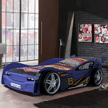 Blue Jones Racer Car Bed