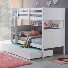 Springfield Wooden Single Convertible Bunk Bed